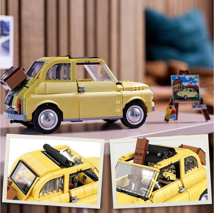 Image du produit LEGO Fiat 500 (10271, LEGO Creator Expert, LEGO difficiles à trouver)