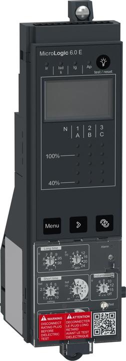 Actual product image Schneider Micrologic 6.0 E for ComPacT NS630b to 1600 slide-in module C6EWM