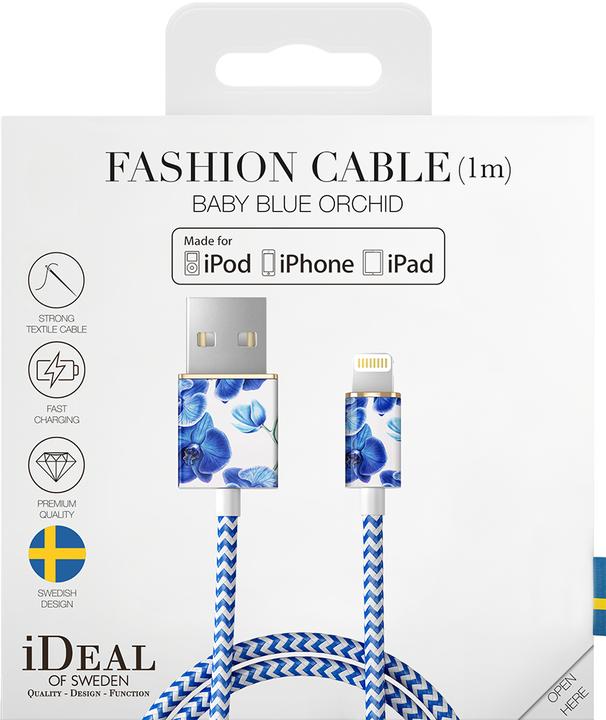 Immagine prodotto iDeal Of Sweden Baby Blue Orchid (1 m, USB 2.0)