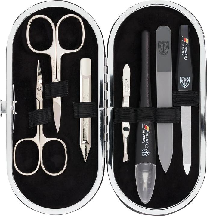 Actual product image Kellermann Manicure set 'Vittoria', black