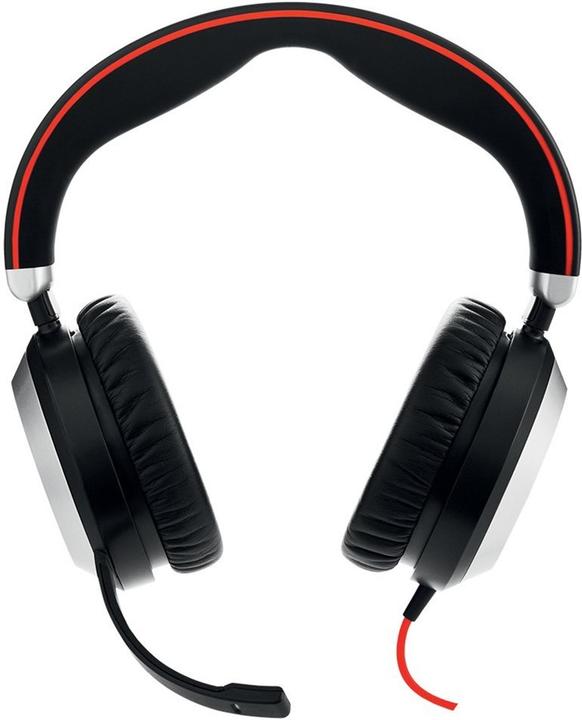 Immagine prodotto Jabra Evolve 80 UC Duo (cuffie con jack da 3,5 mm) (Cablato)