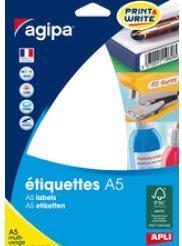 Produktbild Agipa Universal-Etiketten, Durchmesser: 45 mm, rund, weiá