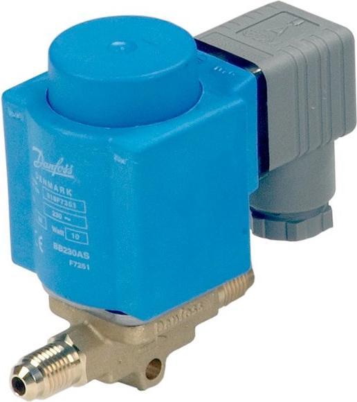 Produktbild Danfoss EVR 3 Flare, 1/4 - Magnetventil, Flare, 1/4", NC, 0,270 m3/h