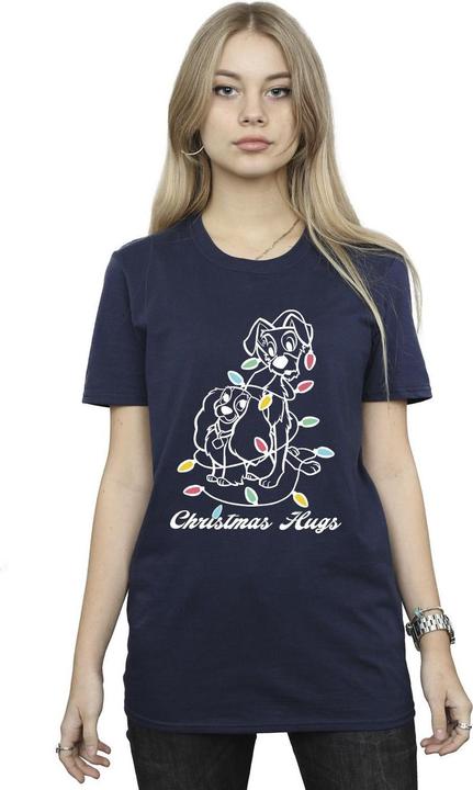 Produktbild Disney Lady And The Trump Christmas Hugs TShirt (XXL)