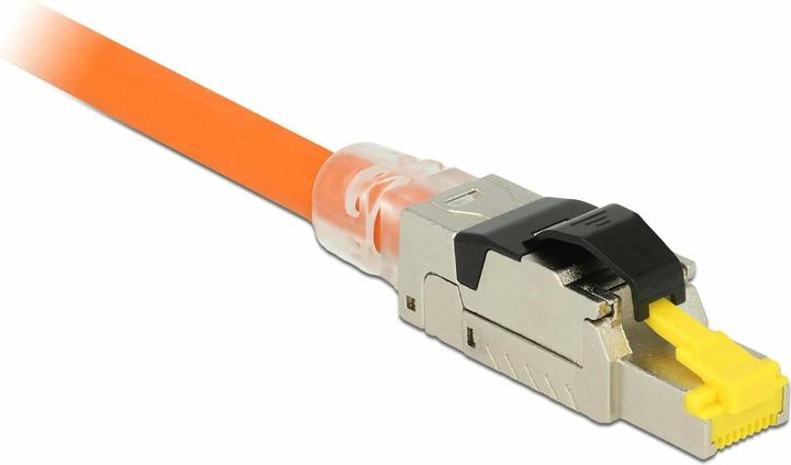 Actual product image Delock Field-wireable RJ45 connector (S/FTP, CAT8.1, 0.06 m)