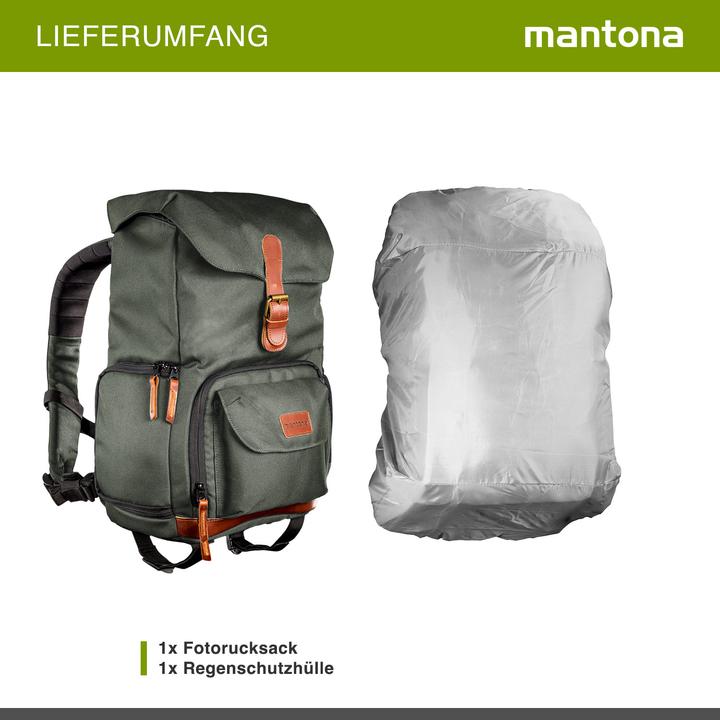Image du produit mantona Sac à dos photo rétro Luis junior (Sac à dos photo, 29.70 l)