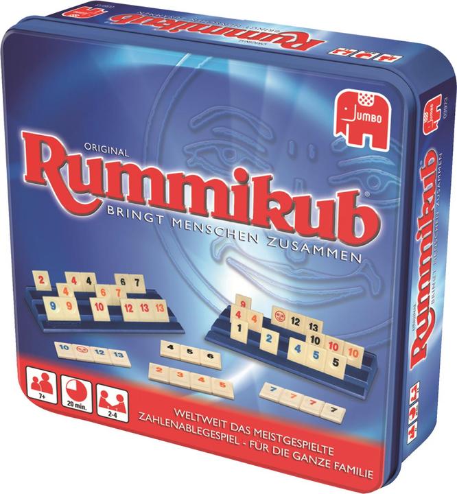 Actual product image Jumbo Original Rummikub in metal box (German)