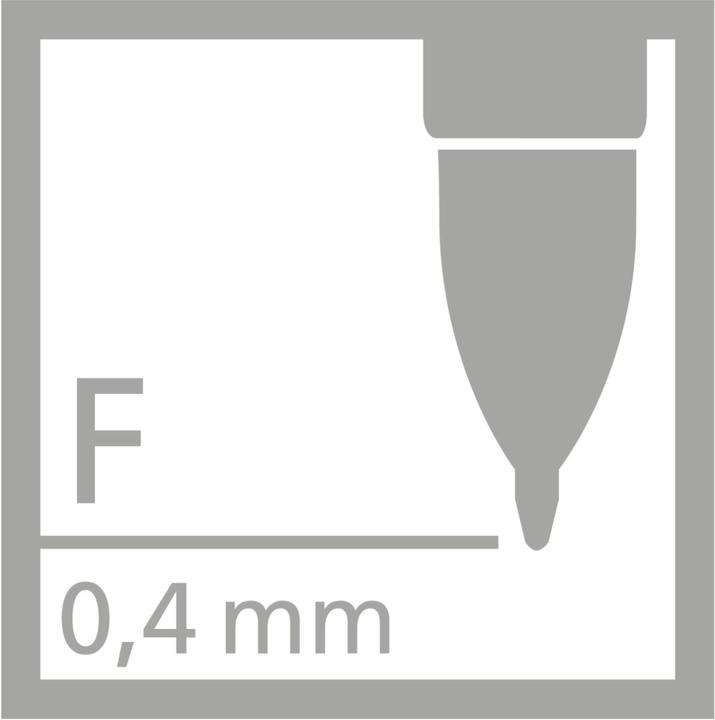 Actual product image STABILO Palette Refill refill cartridge (Refill unit, Black, 0.40 mm)