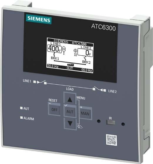 Produktbild Siemens NETZUMSCHALTSTEüRGERaeT 3KC ATC6300 3KC9000-8TL40