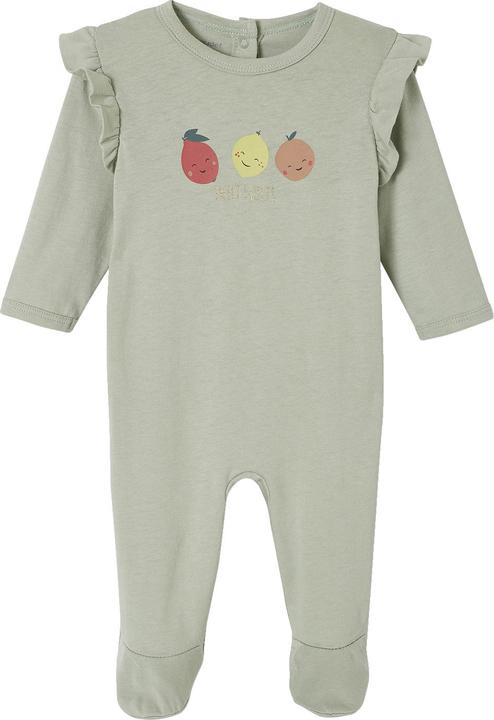Produktbild Vertbaudet Bio-Kollektion: 2er-Pack Baby Strampler mit Apfelmotiven (92)
