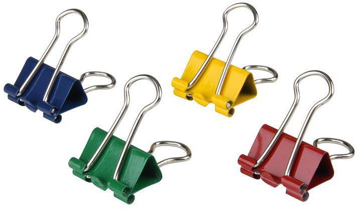Actual product image Magni ALCOALBERT Foldback staples 25mm 6 pieces, assorted (6 x)
