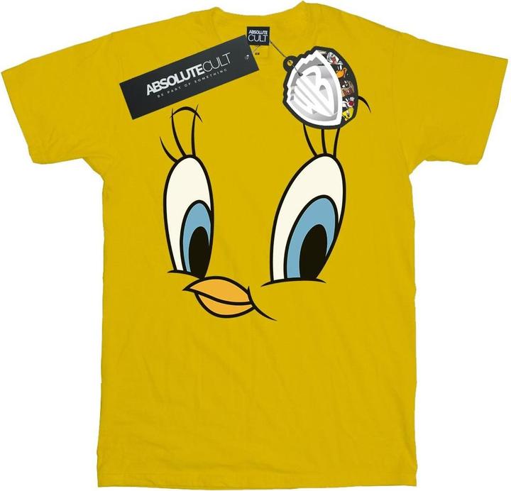 Immagine prodotto Looney Tunes Tweety Pie Face Maglietta Ampia Donna (XXL)