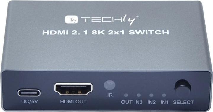 Produktbild Techly 3x1 HDMI 2.1 8K Switch