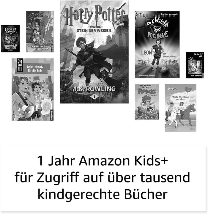 Produktbild Amazon Kindle Kids Edition without Special Offers inkl. Einhorntal-Hülle (2022) (6", 16 GB, Pink)