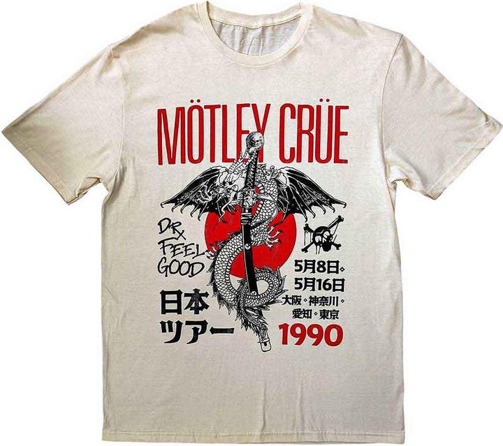 Motley Crue Dr. Feelgood Japanese Tour 90