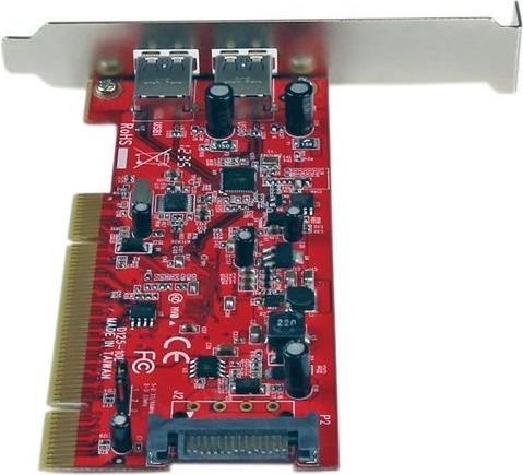 Produktbild StarTech 2 Port SuperSpeed USB 3.0 Card Adapter