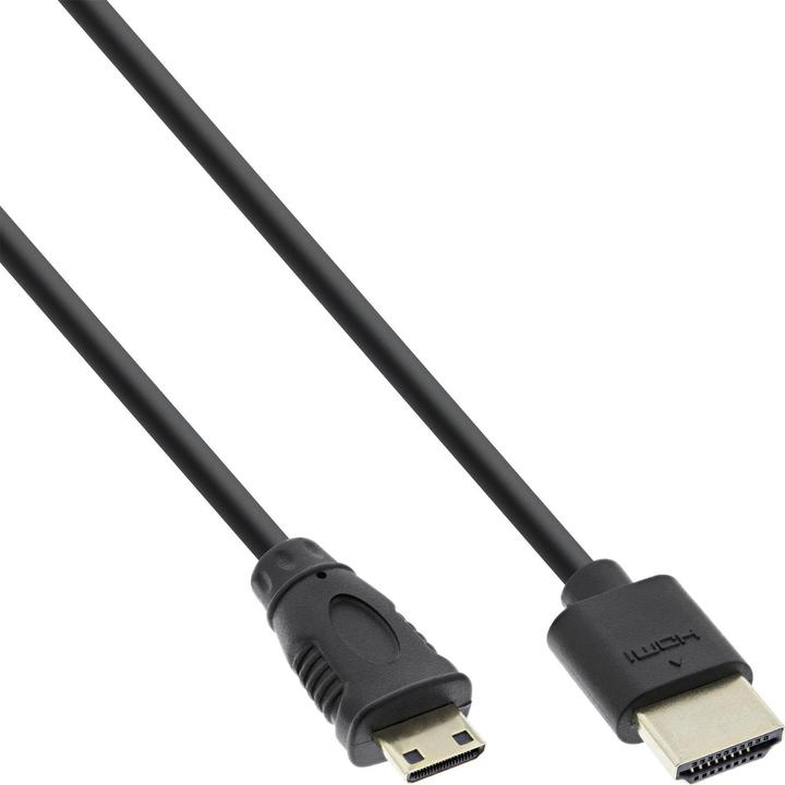 Produktbild InLine HDMI (Typ A) — mini HDMI (Typ C) (0.50 m, HDMI)