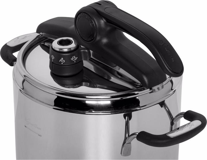 Image du produit Lagostina Autocuiseur Briosa, 22 cm, 5 L (22 cm, Cuiseur à vapeur, Acier inoxydable)