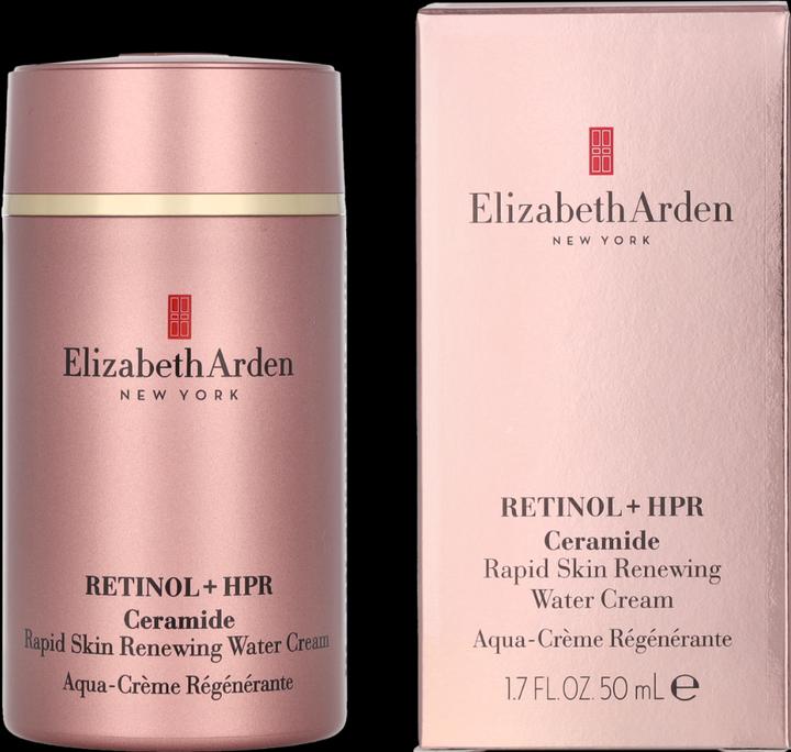 Actual product image Elizabeth Arden Retinol HPR Ceramide Rapid Skin Renewing Water Cream 50ml (50 ml, 24h cream)