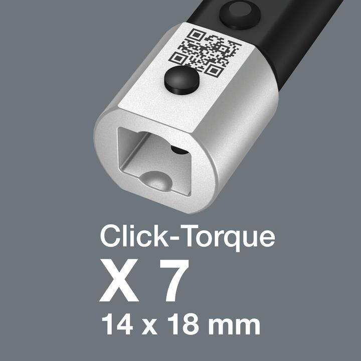 Actual product image Wera Click-Torque X 7 (1/4", 10 Nm, 100 Nm)