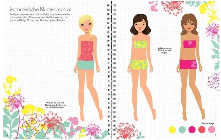 Image du produit Mon livre d'autocollants de mode : collection d'été