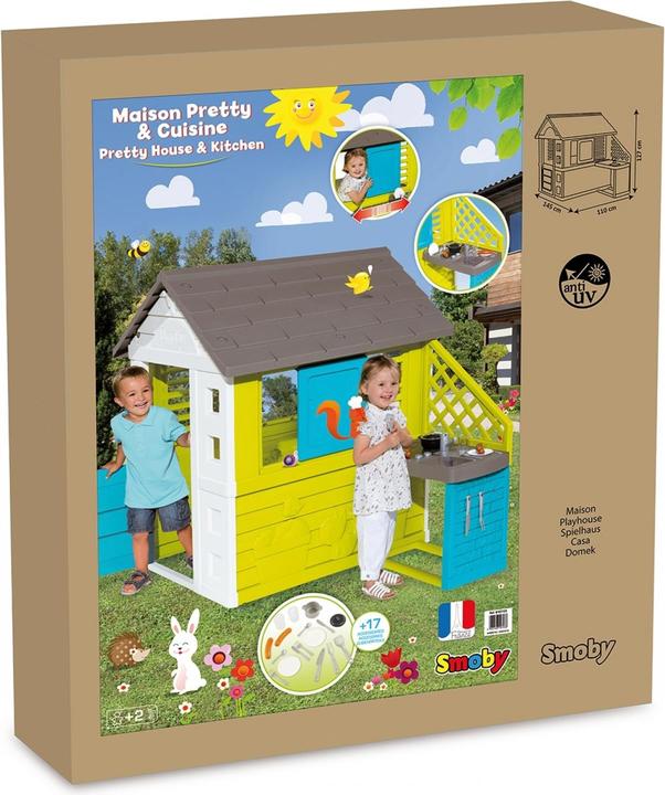 Produktbild Smoby Pretty Haus mit Sommerküche