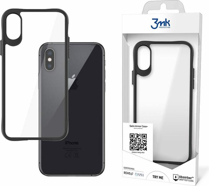 Produktbild 3MK SatinArmor + Case for iPhone X / Xs Military Class (Apple iPhone X)