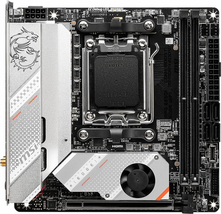 MSI MPG B650I EDGE WIFI (AM5, AMD B650, Mini-ITX)