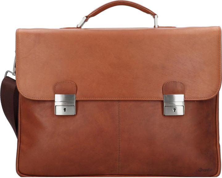Esquire Dallas Aktentasche Leder 42 cm Laptopfach