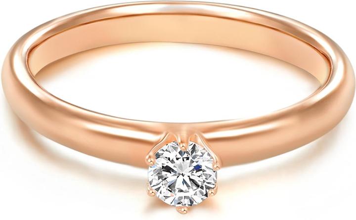 Trilani Damen Sterling Silber Zirkonia roségold - 4138