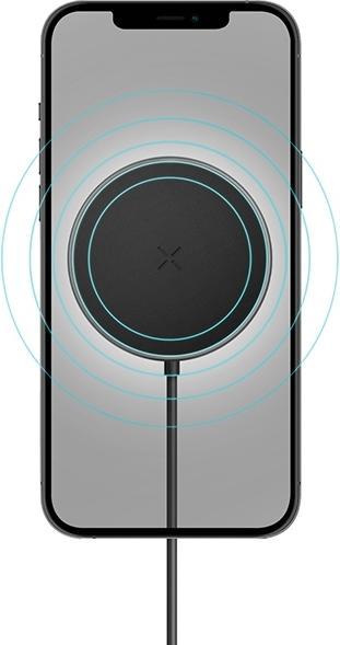 Produktbild Energea uchwyt indukcyjny MagDrive na kokpit/do kratki czarny/black MagSafe (15 W)
