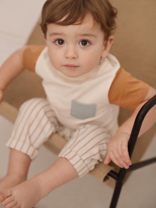 Image du produit Vertbaudet Baby Hose in Leinenoptik (92)
