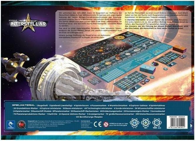Produktbild Starship Interstellar, Brettspiel, für 1-4 Spieler, ab 13 Jahren (DE-Ausgabe) (Deutsch)