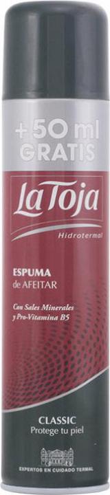 Produktbild La Toja HIDROTERMAL espuma afeitar classic spray 250+50 ml (300 ml, Rasiergel)