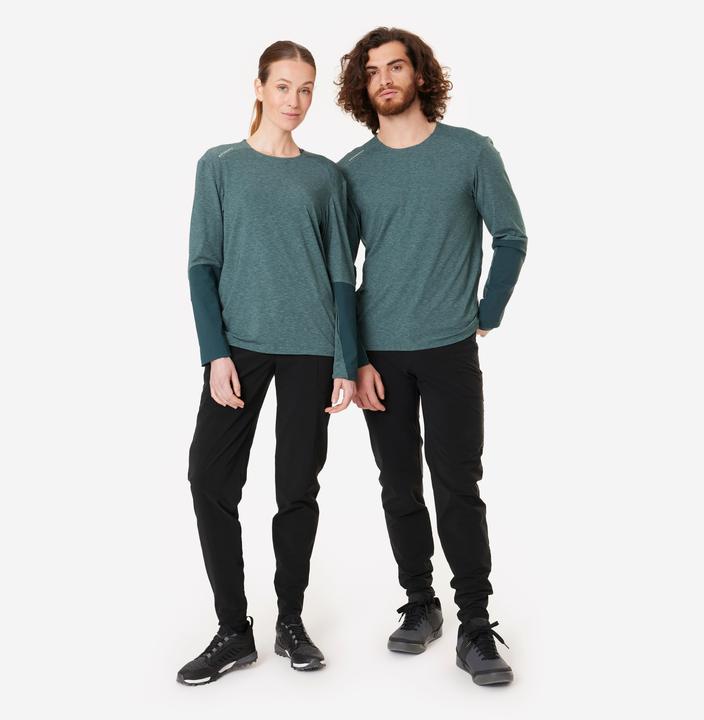 Immagine prodotto Rockrider Pantaloncini da ciclismo MTB estate all mountain leggeri e traspiranti donna/uomo nero (3XL)