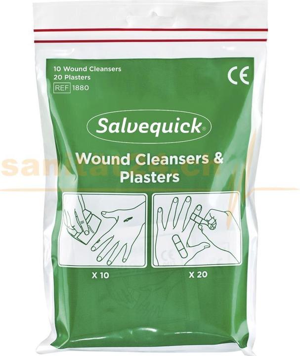 Produktbild Cederroth Wundreiniger und Pflaster Salvequick (First Aid Kit)