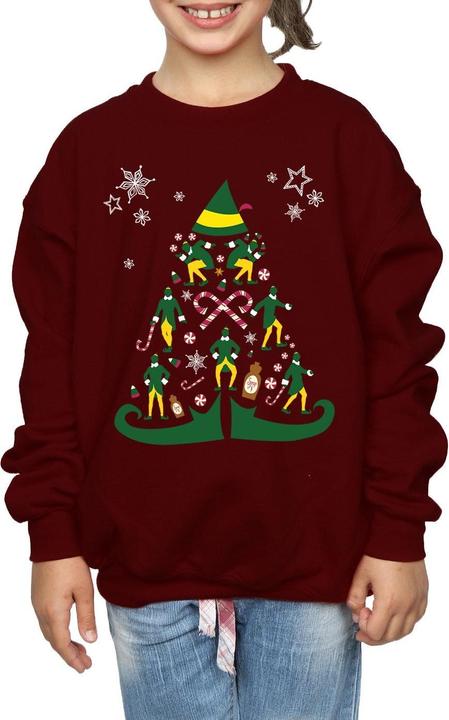 Image du produit Elf - Sweat CHRISTMAS TREE - Fille (152, 158)