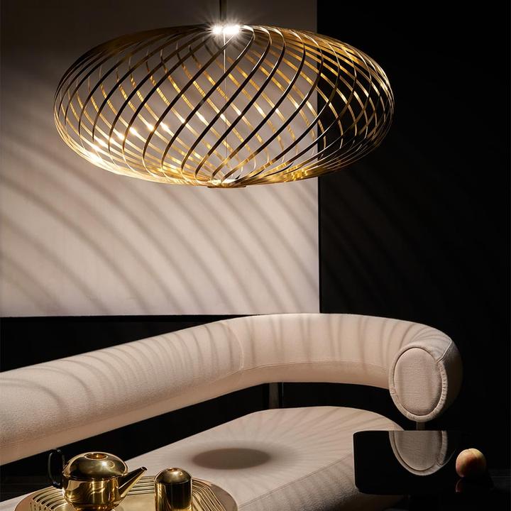 Actual product image Tom Dixon Spring pendant light Large Brass (800 lm)
