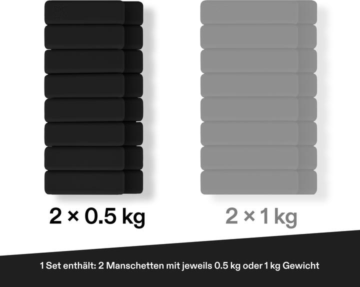 Image du produit Omnana HEROSTRAP Manchette de poids (2 x 0,5 kg)