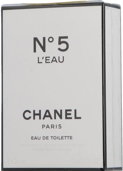 Image du produit Chanel L'Eau Set 3 Recharges (Eau de toilette, 600 ml)
