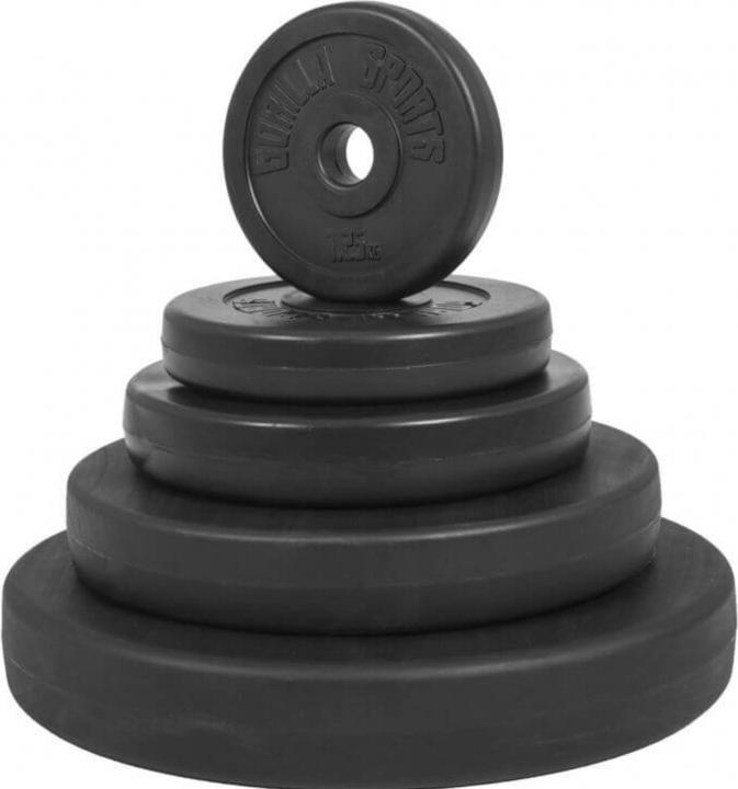 Actual product image Gorilla Sports Hantelbank mit Ablage und Hantelset