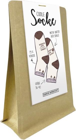 Produktbild Coole Socke - Schoki - Grösse 36-40 - von (36 - 40)