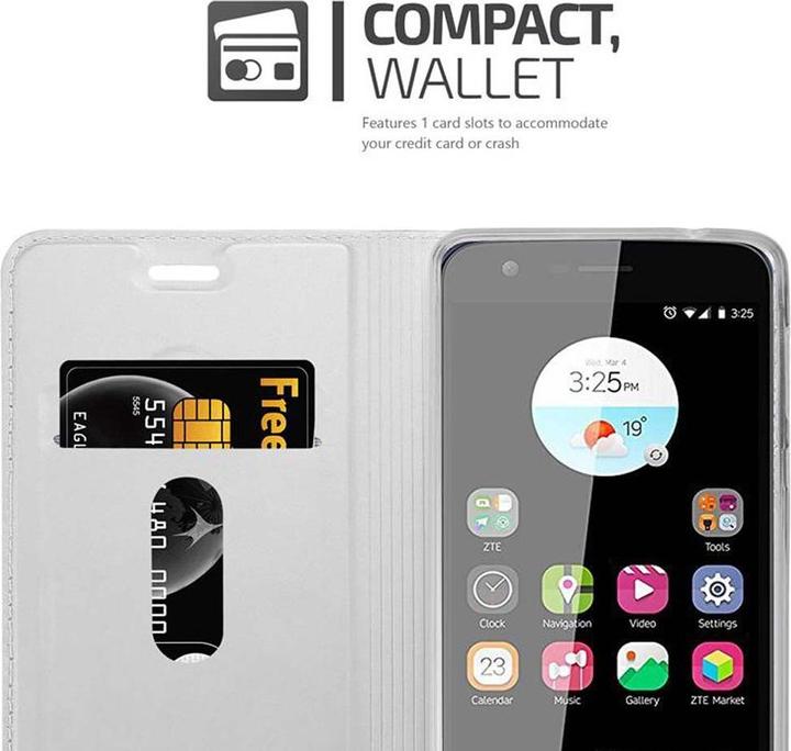 Image du produit Cadorabo Book Classy Style Cover (ZTE Blade V8 Mini)