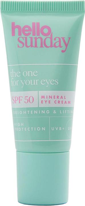 Hello sunday the one for your eyes Mineral eye cream SPF 50 (Crème, 15 ml)