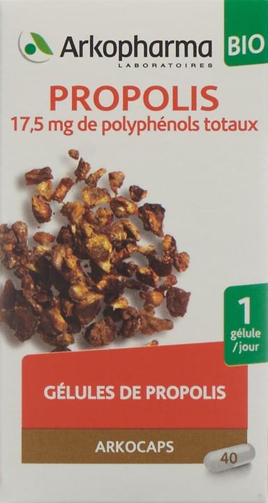 Immagine prodotto Arkopharma Arkocaps Bio Propolis Kapseln (40 Pezzo/i, Pillole, 42 g)
