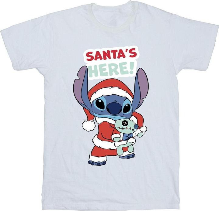 Disney Lilo & Stitch Santa's Here TShirt Mädchen