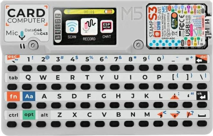 Actual product image M5Stack Cardputer kit with M5StampS3