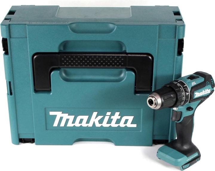 Produktbild Makita DHP 485 ZJ 18 V Li-Ion Akku Schlagbohrschrauber Solo im Makpac - ohne Akku, ohne Ladegerät (Akkubetrieb)