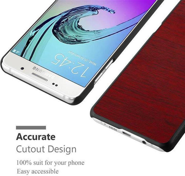 Actual product image Cadorabo TPU Wooden Cover (Samsung Galaxy A5 (2016))
