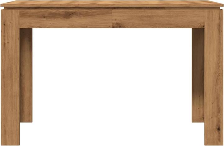 Actual product image VidaXL Esstisch Artisan-Eiche 120x60x76 cm Holzwerkstoff (120 x 60 x 76 cm)